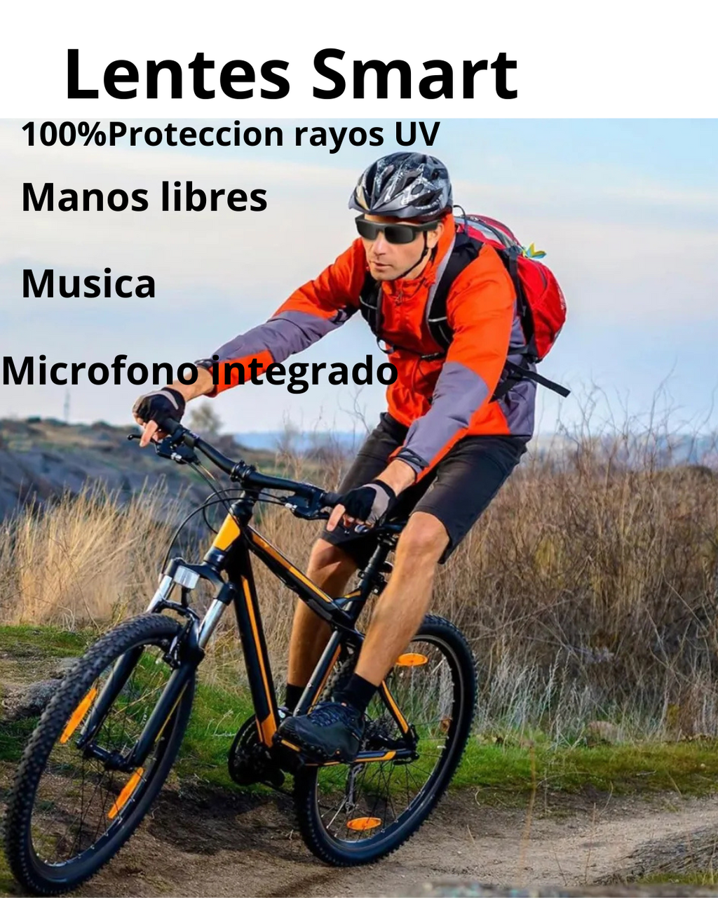 Lentes  Gafas Anteojos De Sol Bluetooth inteligente