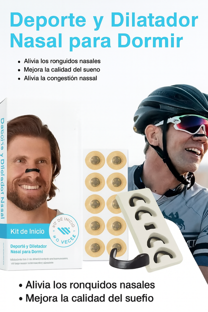 RESPIRA Y DORMI MEJOR CORRECTOR NASAL X15