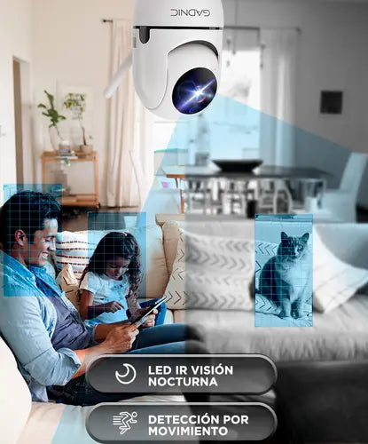 Camara de Seguridad SX IP motorizada Wifi P2P Full HD Vision