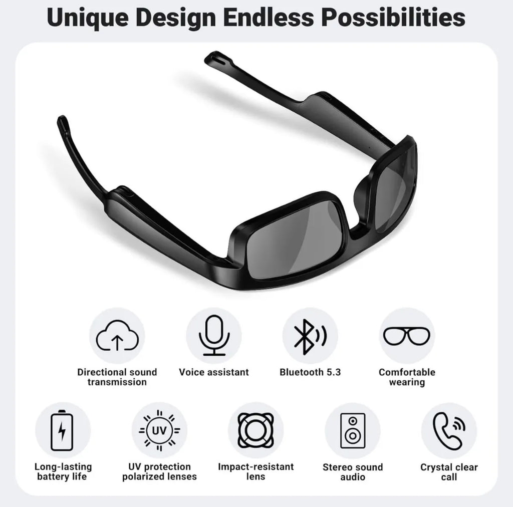 Lentes  Gafas Anteojos De Sol Bluetooth inteligente