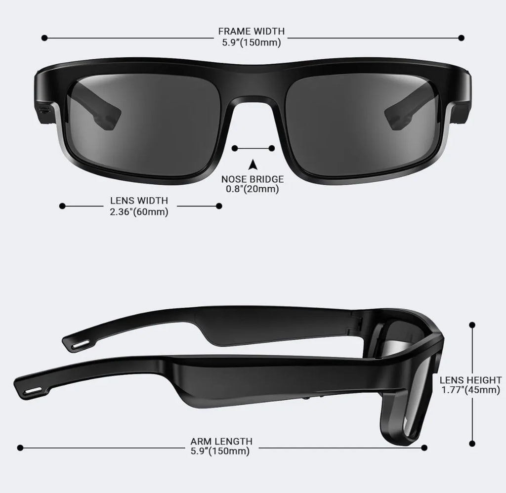 Lentes  Gafas Anteojos De Sol Bluetooth inteligente